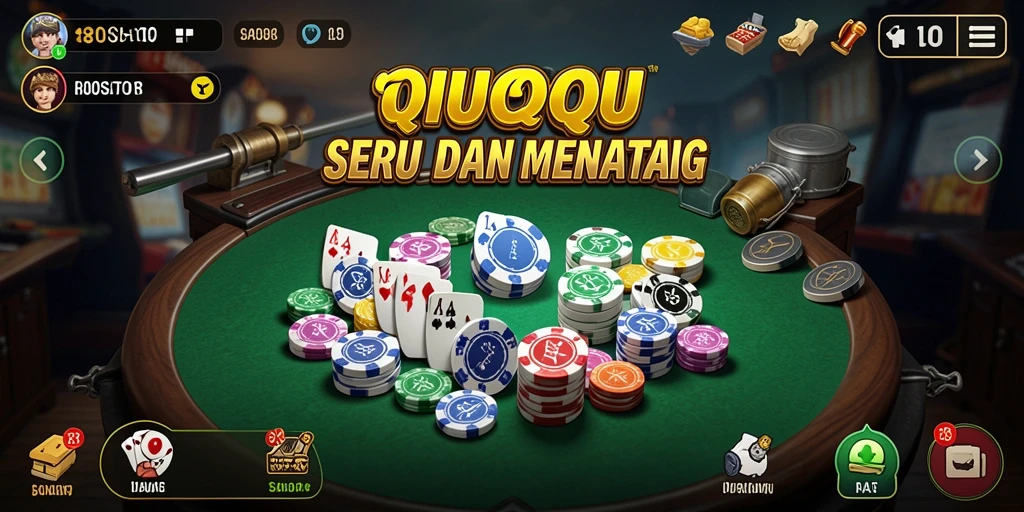 Tampilan gameplay QiuQiu yang seru dan mendebarkan di 180SLOT.