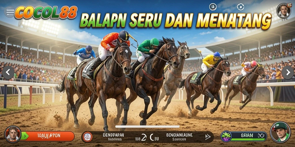 Gameplay COCOL88 yang penuh aksi dan kecepatan.