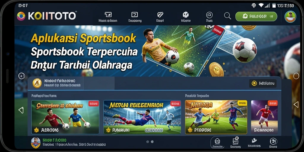 Tampilan menarik dari gameplay Sportsbook KOITOTO.