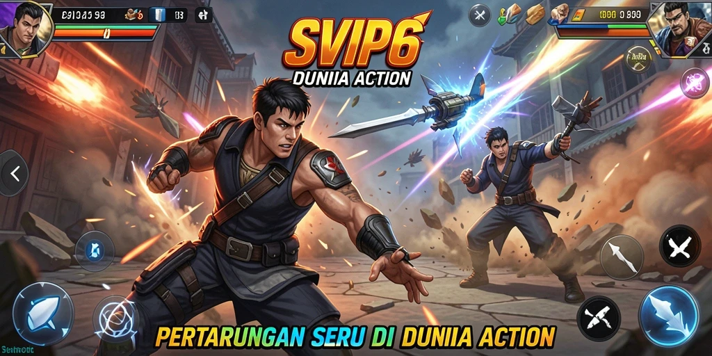 Gameplay mendebarkan di SVIP6 yang penuh aksi
