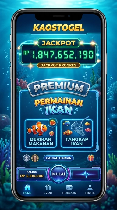 Fitur pencarian kaostogel yang membantu menemukan aplikasi dengan mudah.